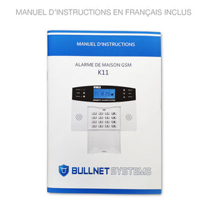 Kit Alarme de Maison GSM avec Clapet K11